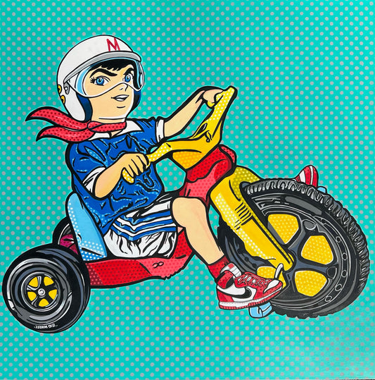 Little speedy, Big wheels
